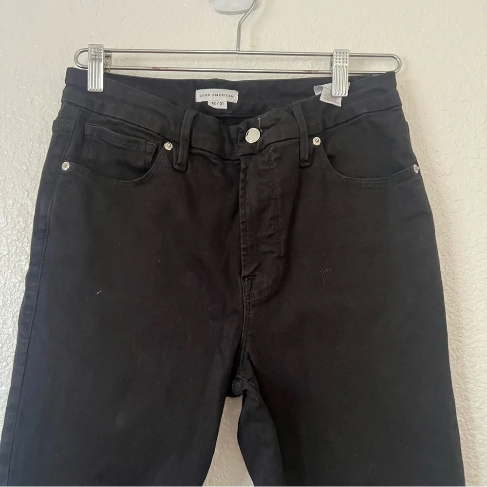 Good American Good legs High Rise Skinny Jeans 31 - Picture 6 of 10